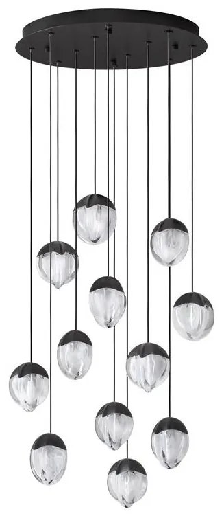 Lustra cu 12 pendule LED ALICIA