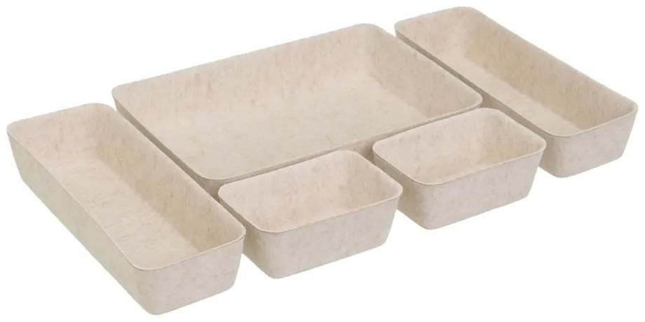 Organizatoare pentru sertare 5 buc. din material textil – Casa Selección