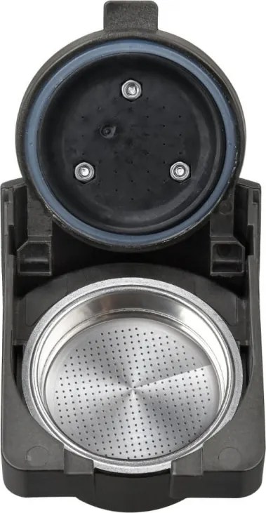 La mâna a doua: Espressor cafea macinata si capsule 8in1 Oliver Voltz OV51171M8R, 1450W, 19 bar, Alb/Auriu