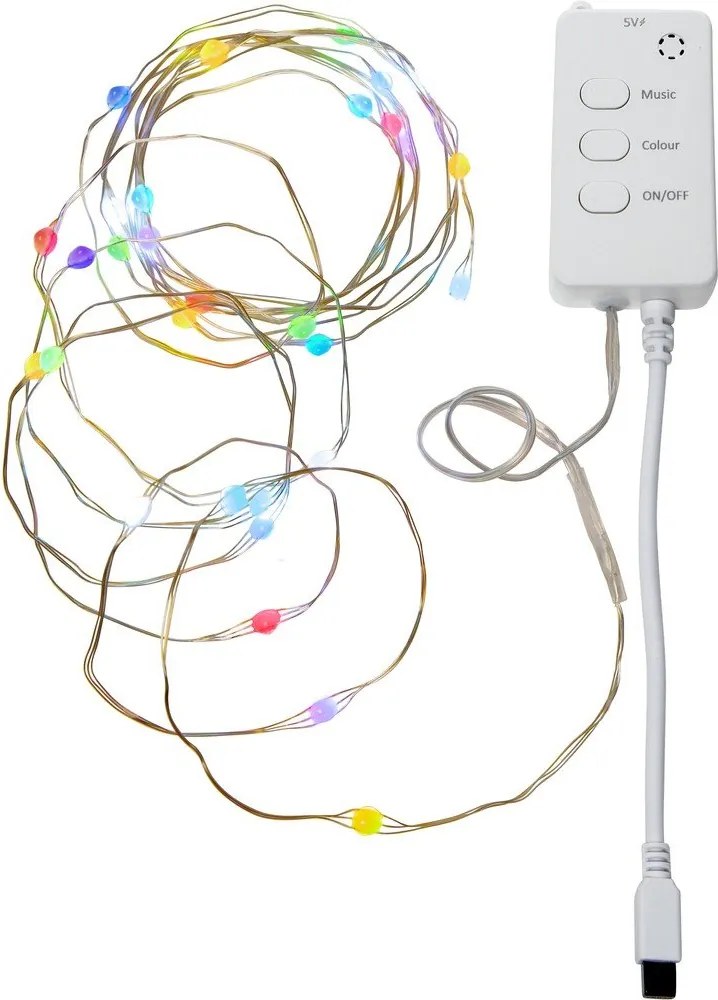 Ghirlandă luminoasă număr becuri 30 buc. cu USB lungime 300 cm Smart Strip – Star Trading