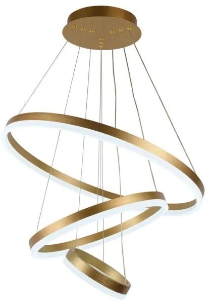 Lustră LED dimabilă pe cablu LED/85W/230V 3000-6500K + telecomandă