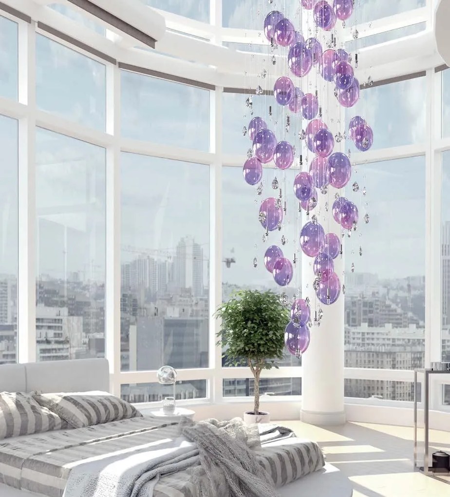 Aplica de perete moderna Vision design LUX Cristal Bohemia Exclusive DAWN 01-WL