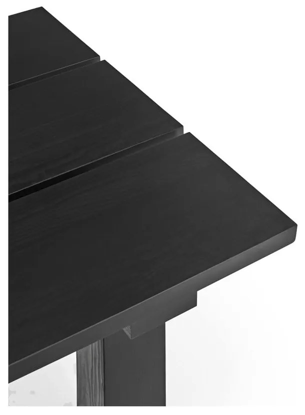 Masă de dining cu blat din lemn de pin 100x260 cm Banda – Teulat