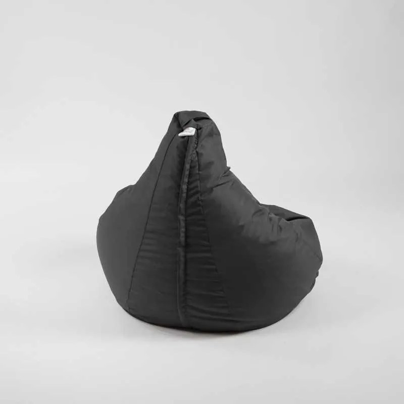 Fotoliu puf copii, Nirvana Light Pufrelax, Material Impermeabil - Gri inchis