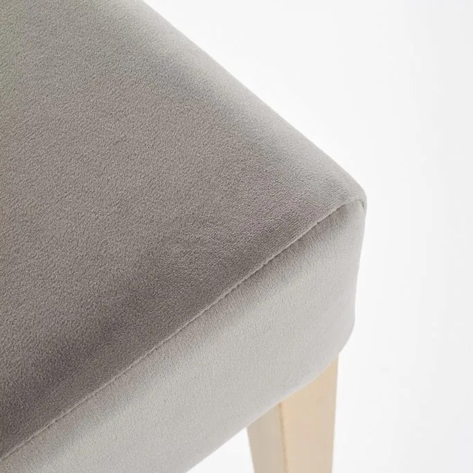 Scaun de bucaterie Clarion II, stejar gri/miere