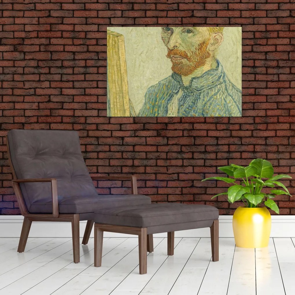 Tablou - Portrait of Vincent van Gogh, reproducere (90x60 cm)