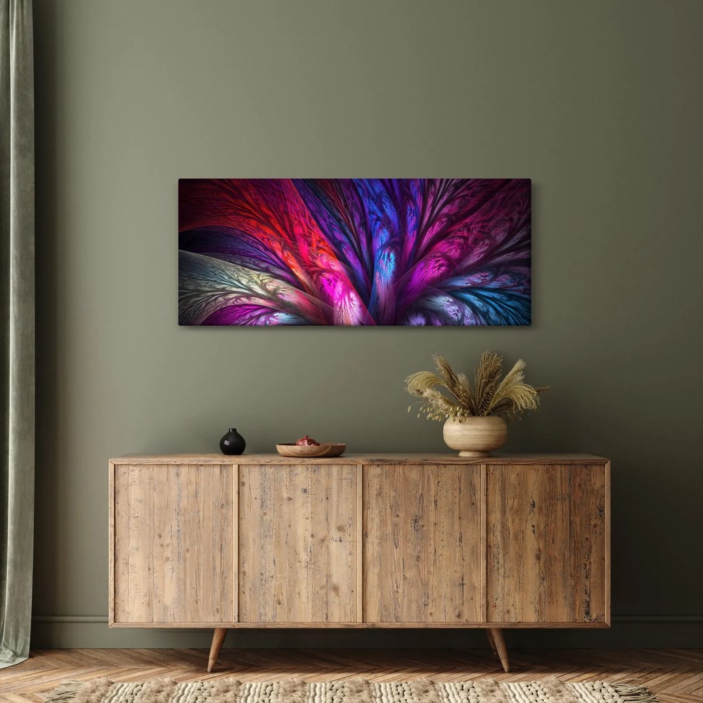 Tabloul abstract cu copacul (120x50 cm)