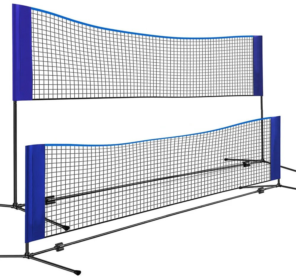 Plasă sport reglabilă pe înălțime, pentru mai multe sporturi