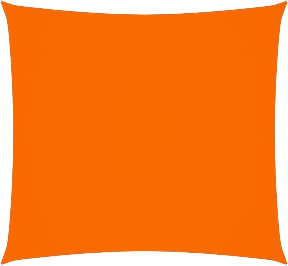 vidaXL Parasolar, portocaliu, 4,5x4,5 m, țesătură oxford, pătrat
