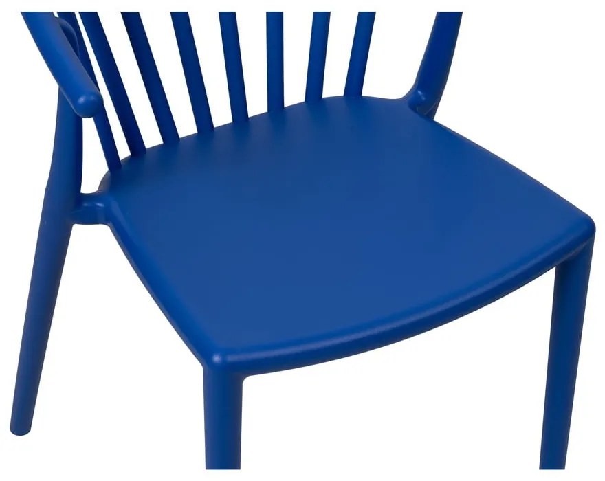 Scaun de grădină albastru din plastic Capri – Bonami Essentials