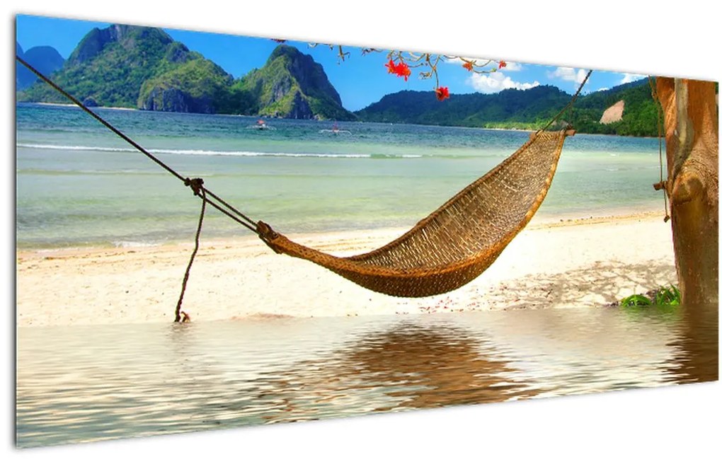 Tablou - Relax la plajă (120x50 cm)