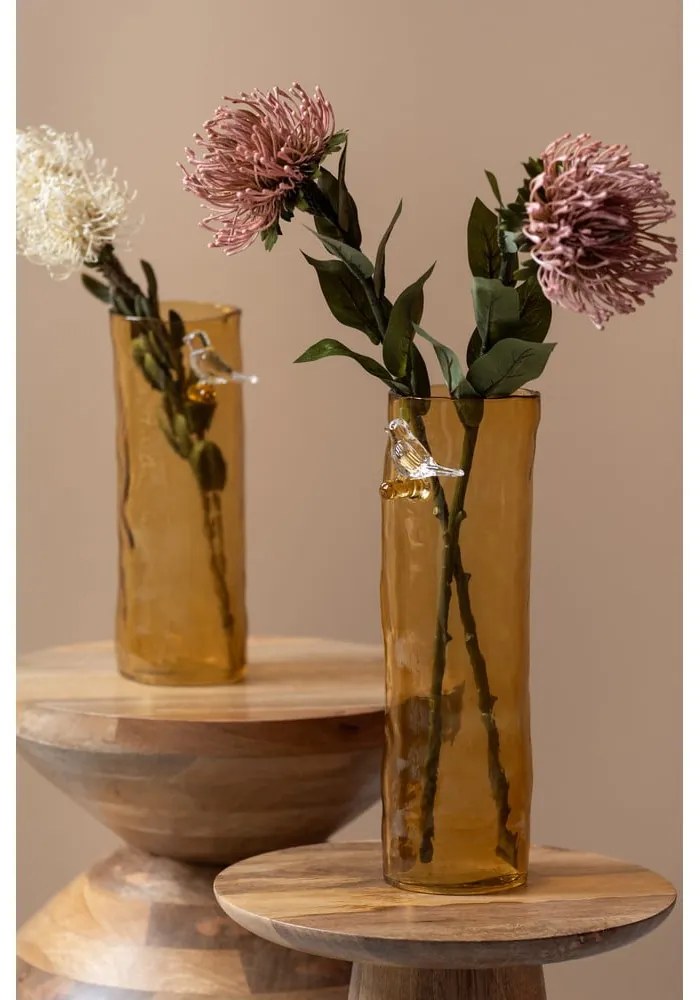 Măsuță auxiliară rotundă din lemn masiv de mango ø 35 cm Totem – Leitmotiv