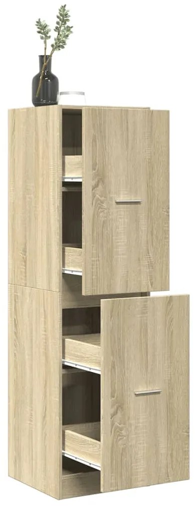 vidaXL Dulap de farmacie, stejar sonoma, 40x41x144,5 cm lemn prelucrat