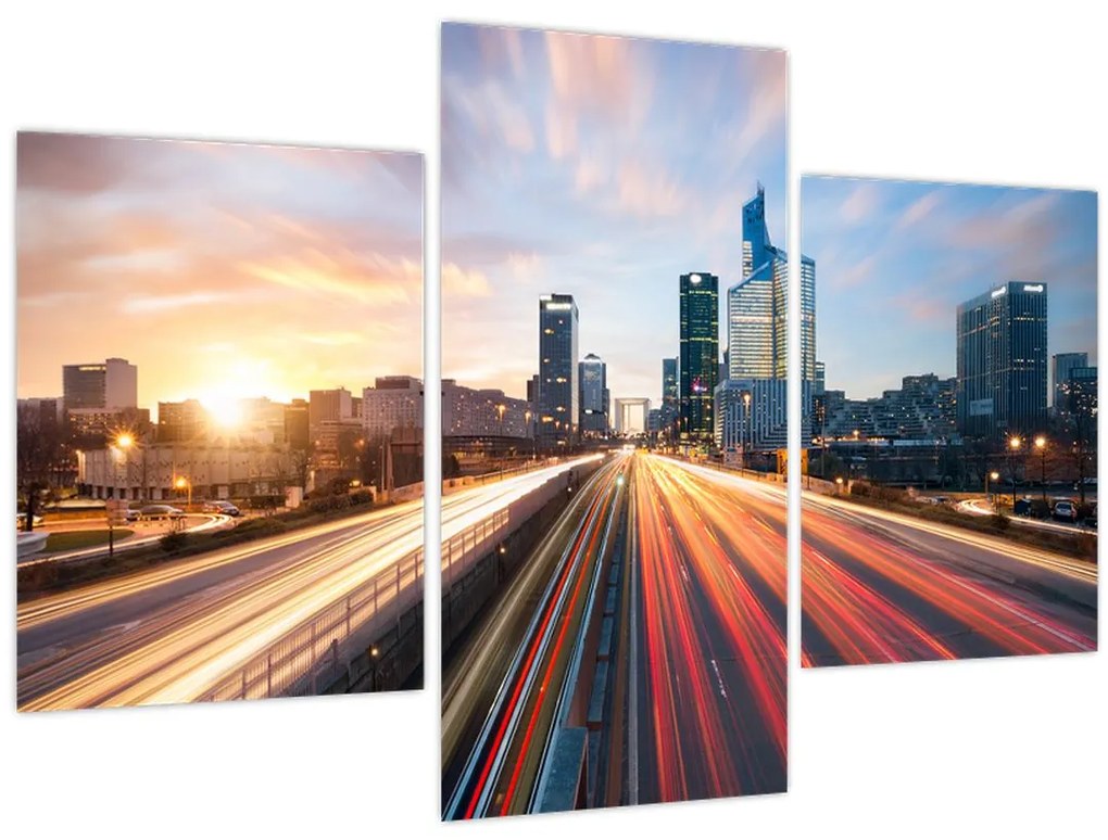 Tablou - Calea marelui oraș (90x60 cm)