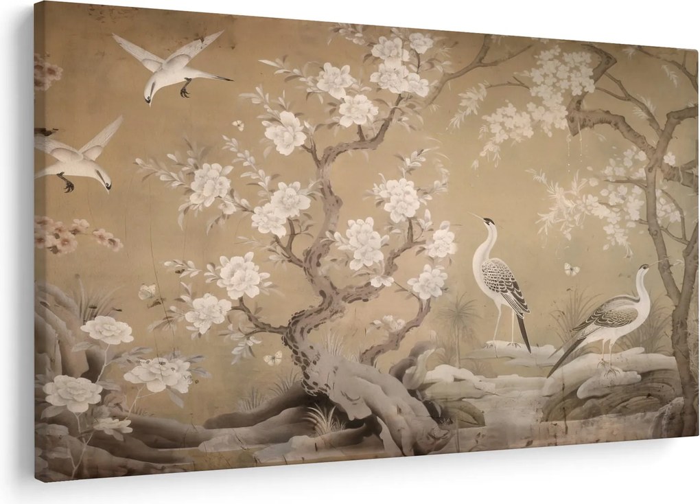 Tablou - Desen animat peisaj japonez (90x60 cm)