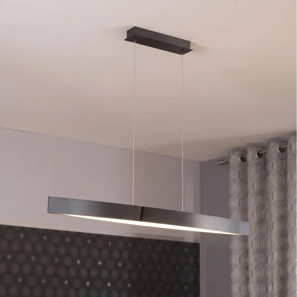 Eglo 95549 - Lustră LED reglabilă suspendată pe cablu FORNES-S LED/24W/230V 2700-6500K
