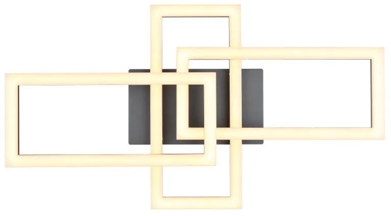 Plafoniera LED design slim SAPENA 24W