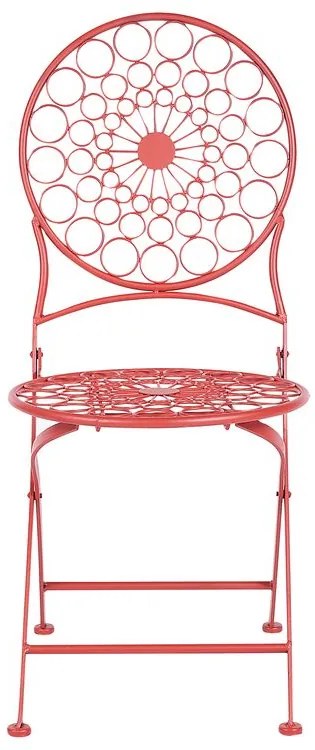 Set mobilier balcon Shealee (roșu). 1075824