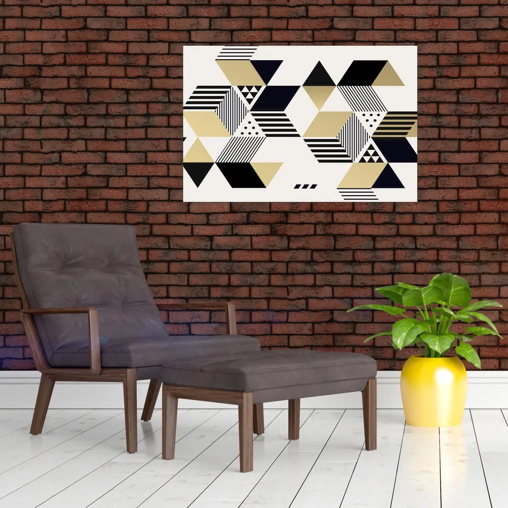 Tablou - Forme geometrice N⁰1 (90x60 cm)