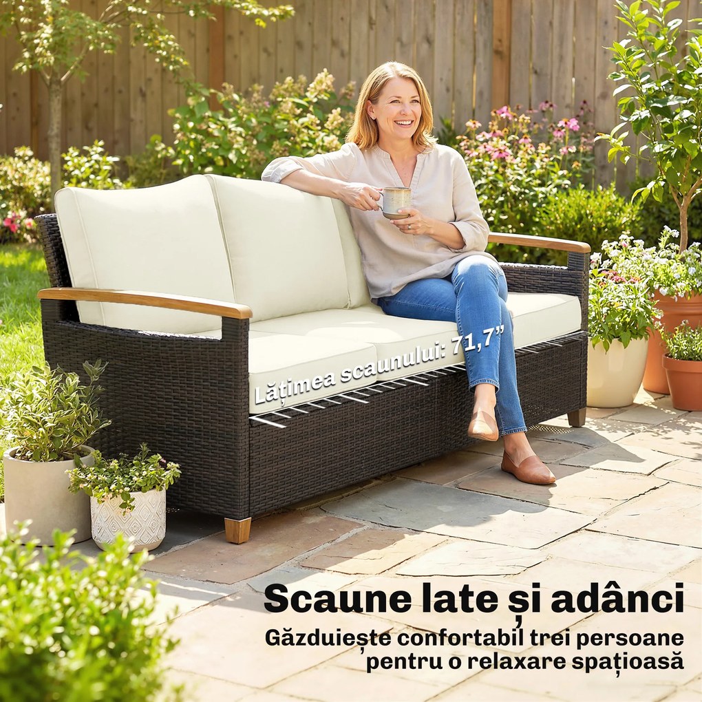 Outsunny 2 3 poliratan | Aosom Romania