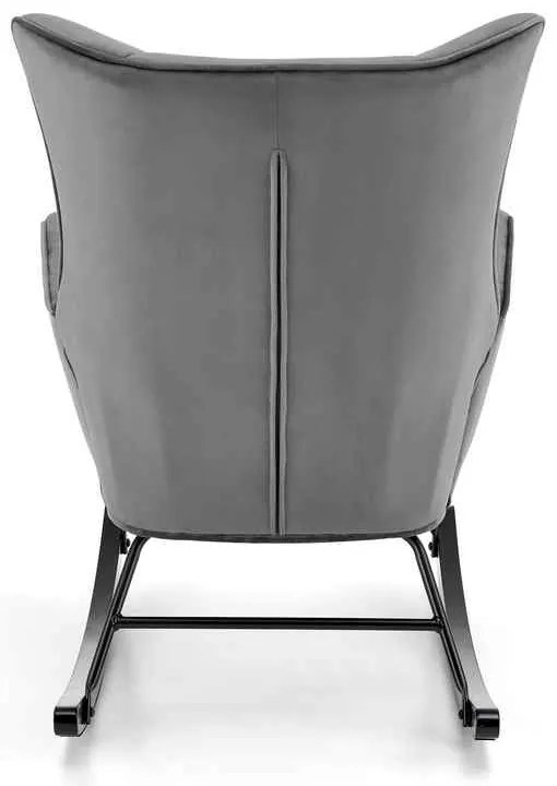 Scaun balansoar Bazalto, gri