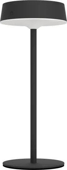 Eglo 75876-LED SIMERI lampă de birou solară reîncărcabilă, dimabilă LED/3W/5V 1800mAh IP44 negru