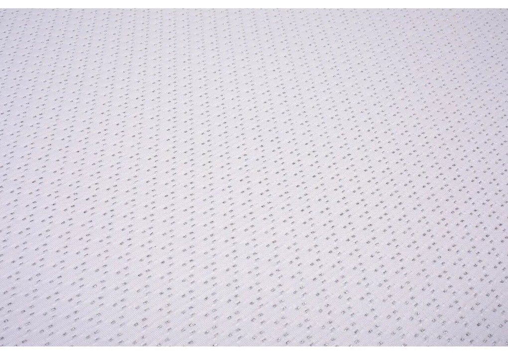 Topper Argentum Latex, 180 x 200 cm, H 4 cm, husa detasabila