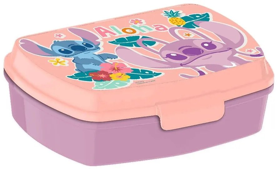Disney Lilo și Stitch set cutie de sandwich + sticlă de aluminiu