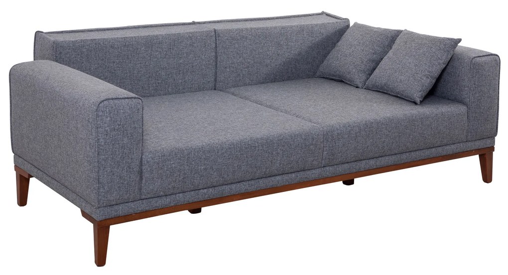 Set canapea fotoliu Lesan (gri închis). 1072785