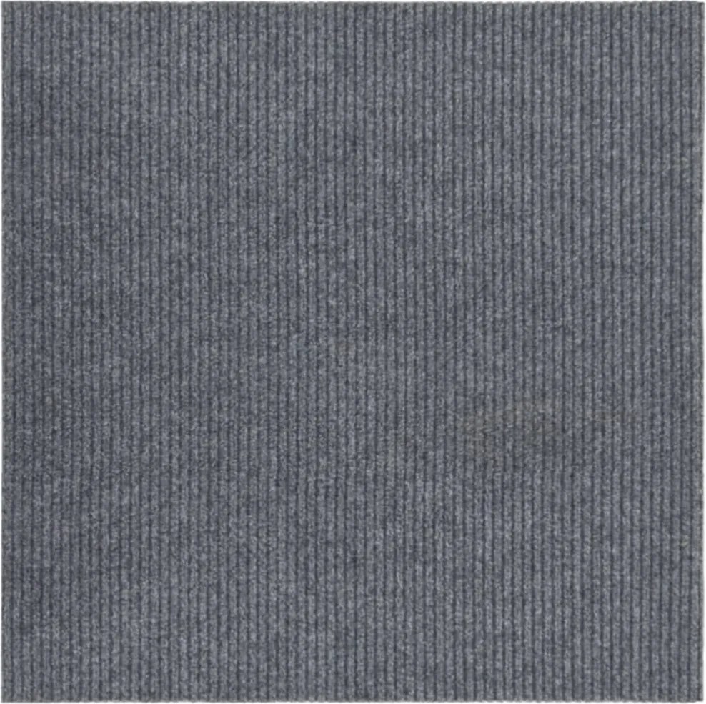 vidaXL Covor traversă de captare a murdăriei, gri, 100x100 cm