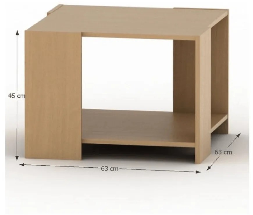 Masuta cafea, fag, TEMPO ASISTENT 2 NEW 026