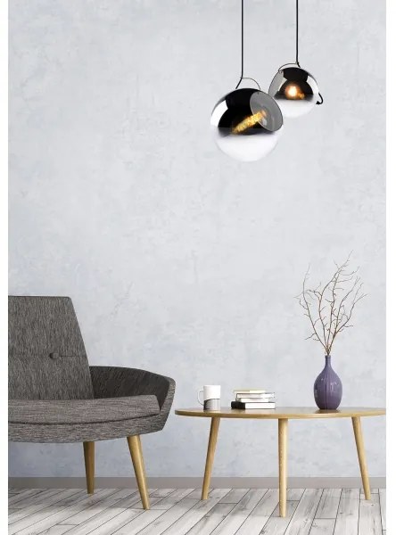 Lustră pe cablu JAZZLYNN 1xE27/60W/230V d. 30 cm Lucide 25405/30/65