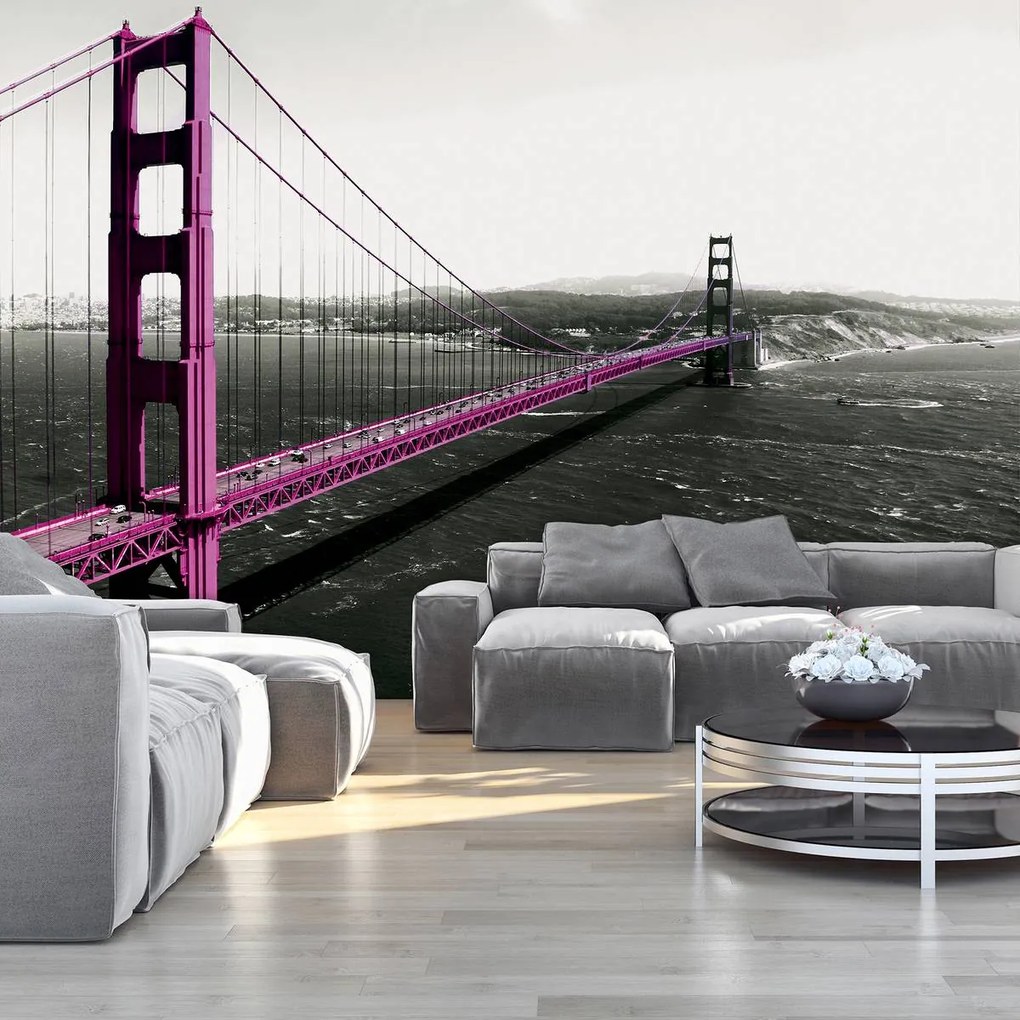 Fototapet - Pod- Golden Gate (152,5x104 cm)