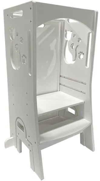 Turn educativ 2Kids Toys pisică cu tobogan și tablă de scris