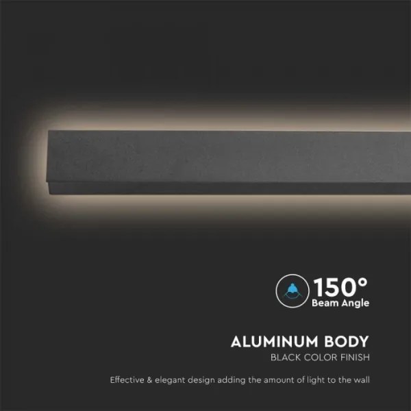 Aplică LED de exterior LED/23W/230V 3000K IP65 negru
