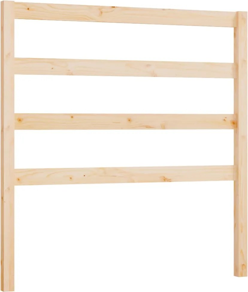vidaXL Tăblie de pat, 95x4x100 cm, lemn masiv de pin