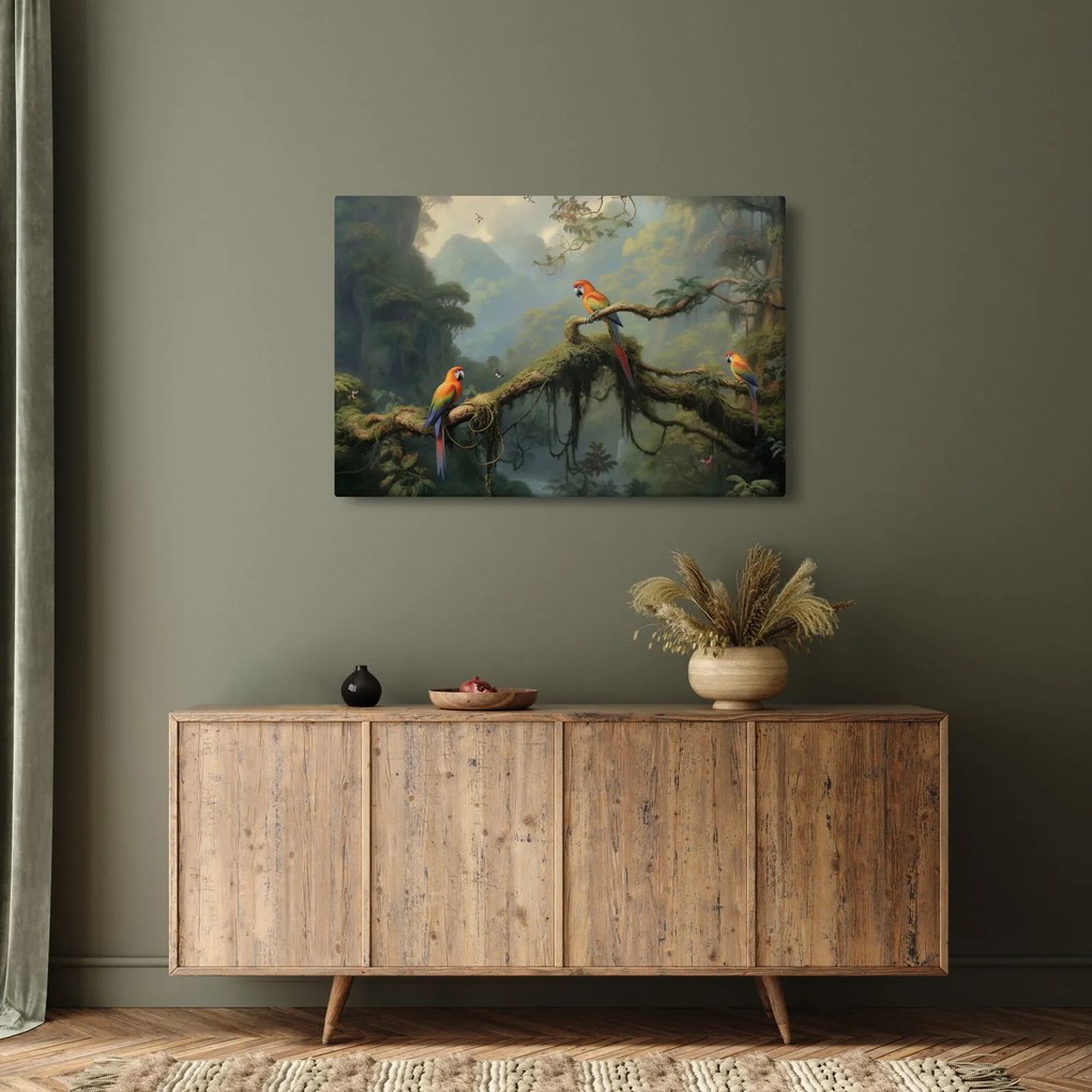 Tablou - Pădure tropicală (90x60 cm)