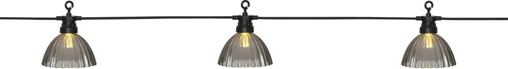 Șirag luminos pentru exterior cu LED Star Trading Circus Shade, lungime 4,95 m