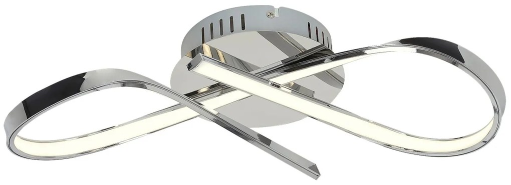Lustra aplicata LED metal cromat Aniela 2187 RX