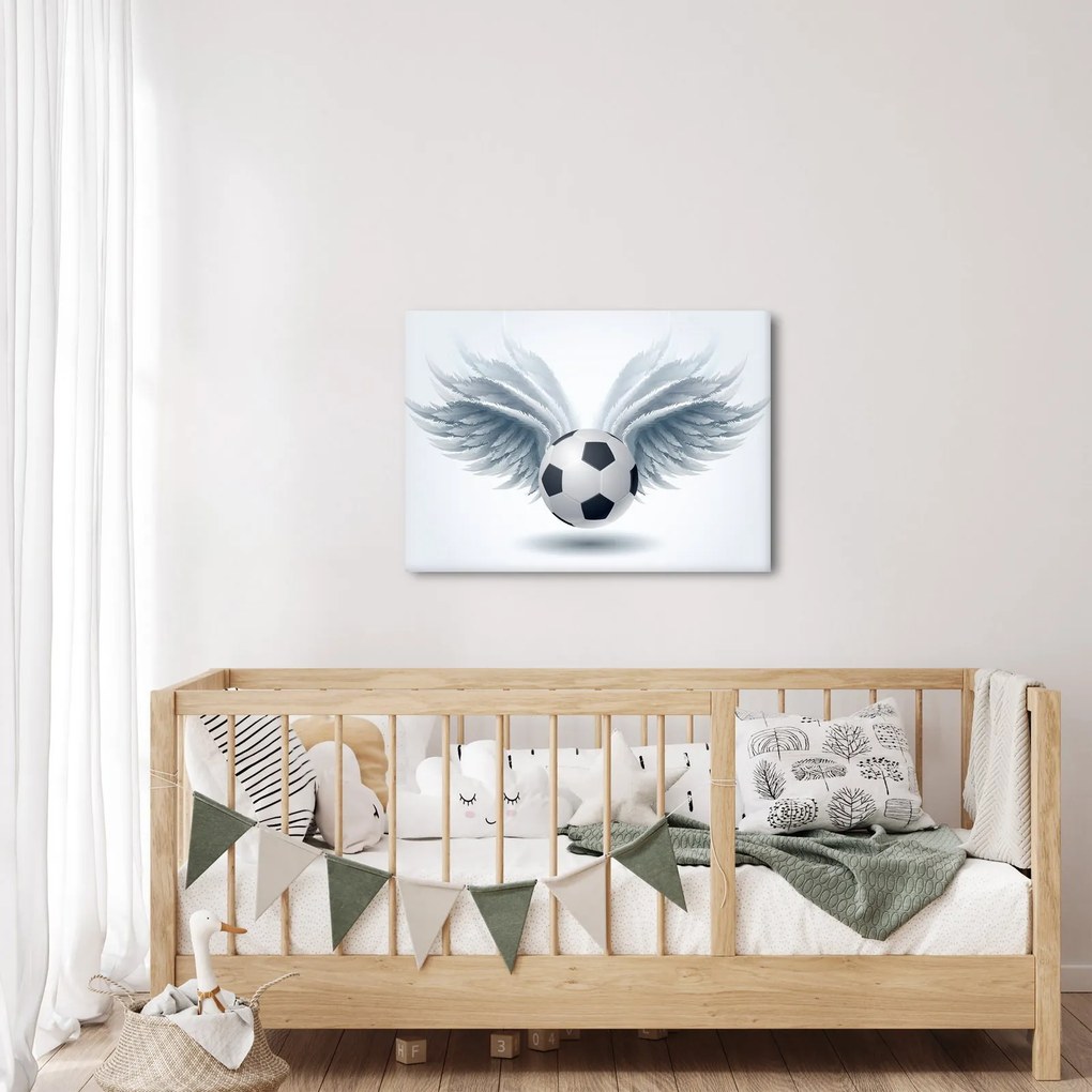 Tablou - Balon cu aripi (70x50 cm)