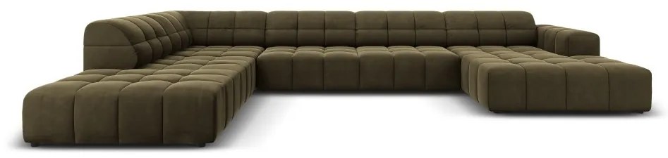 Coltar 7 locuri Chicago catifea L364 cm