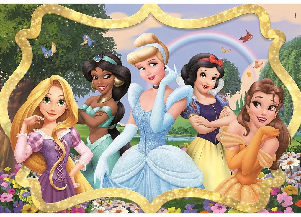 Prințesele Disney Puzzle de 104 piese Clementoni