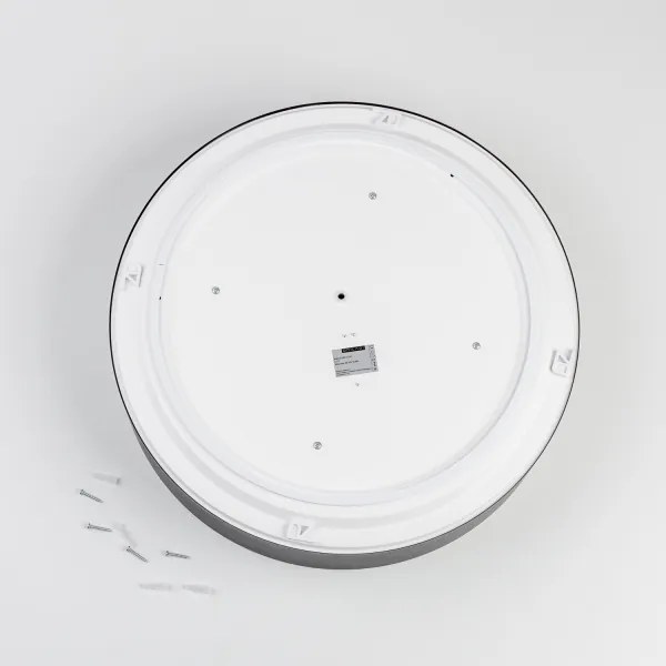 BRILAGI - Plafonieră POOL 4xE27/15W/230V Ø 50 cm IP54 neagră