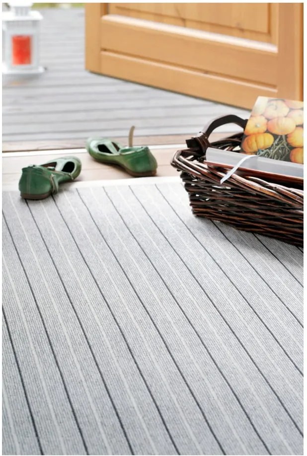 Covor reversibil Narma Puise, 140 x 200 cm, alb