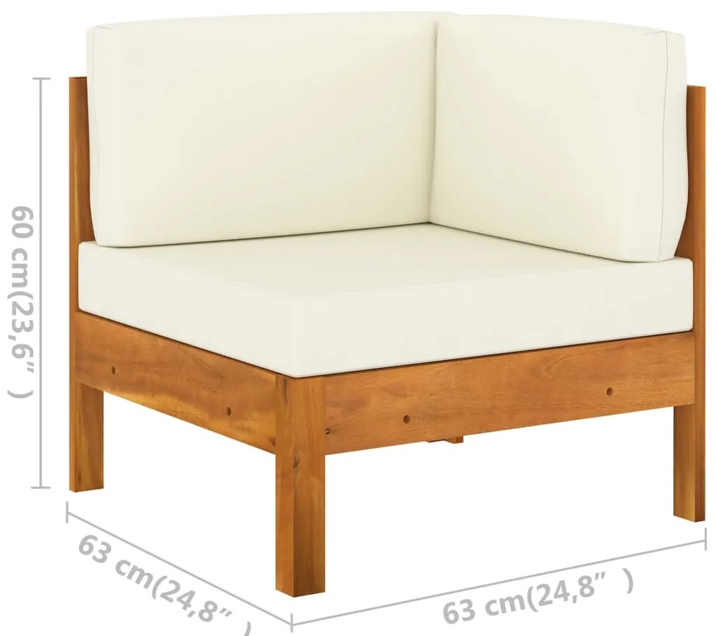 Set mobilier de gradina din 2 piese, KENAY