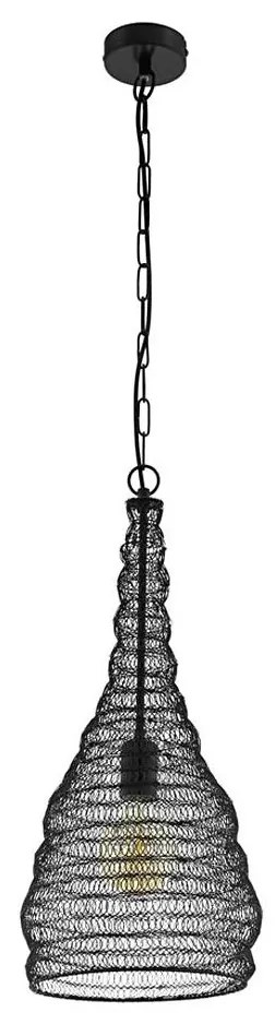 Eglo 49127 - Lustră pe lanț COLTEN 1xE27/60W/230V