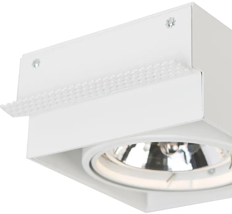 Spot LED îngropat alb AR111 Inclinabil și Rotabil Trimless - Oneon