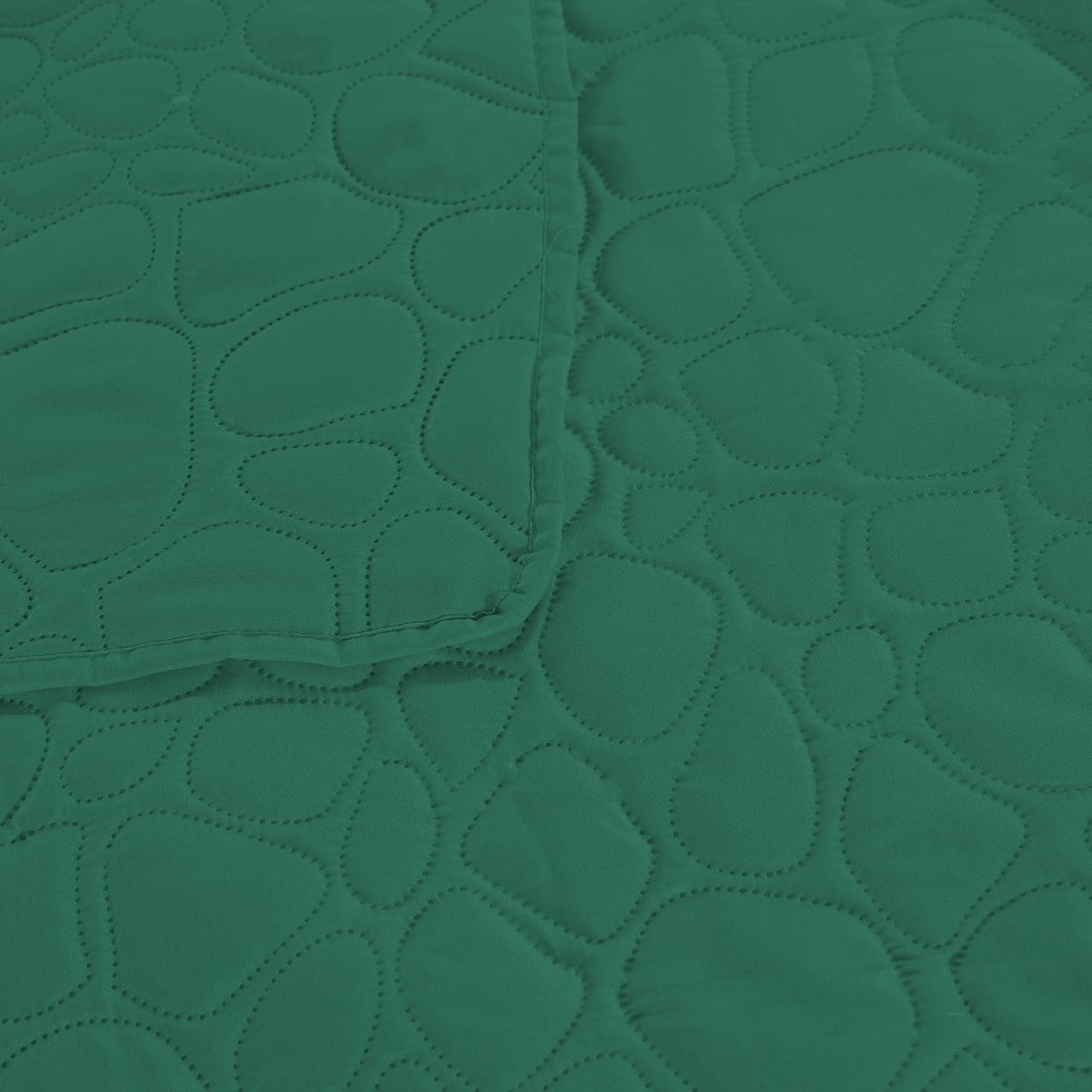 Cuvertura de pat verde STONE Dimensiune: 200 x 220 cm
