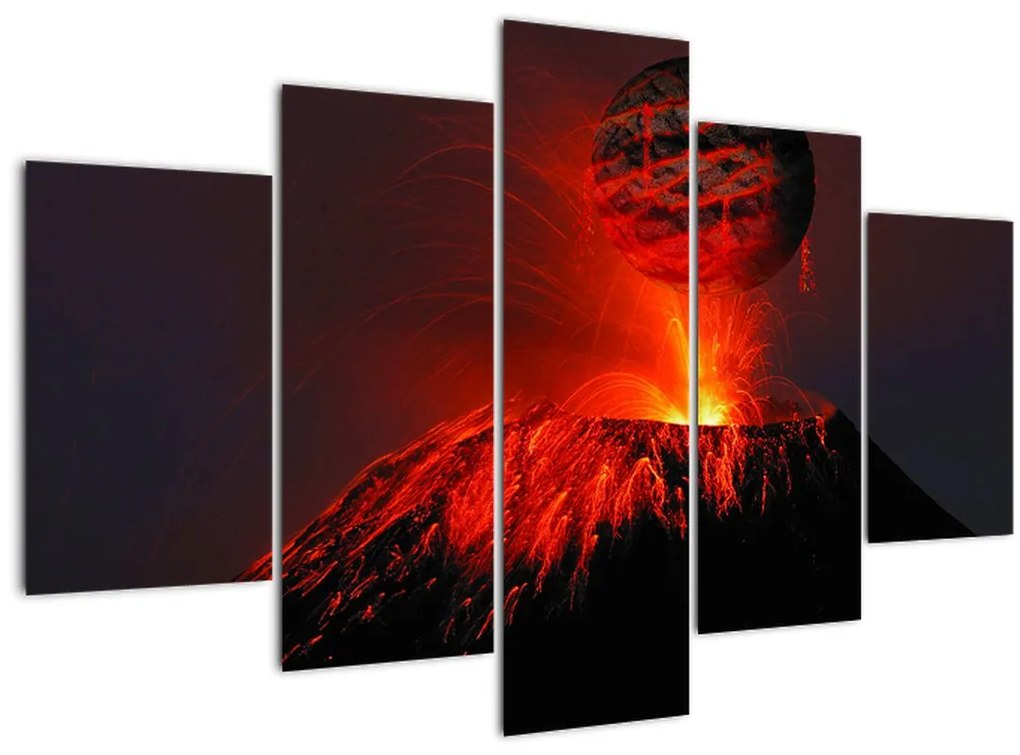 Tablou cu vulcan (150x105 cm)