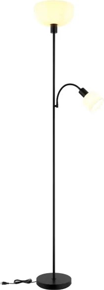 Globo 59947B - Lampadar HINTON 1xE27/40W/230V + 1xE14/25W